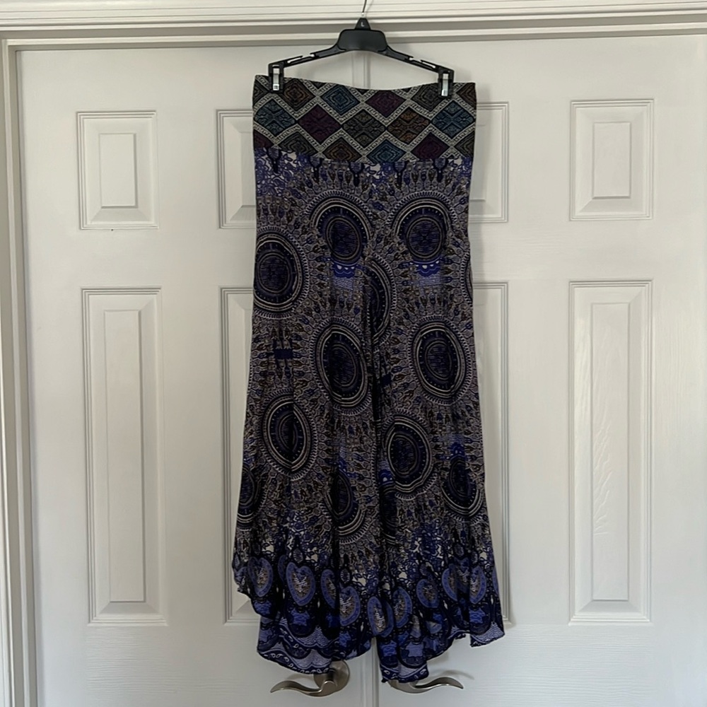 Wide leg harem pants